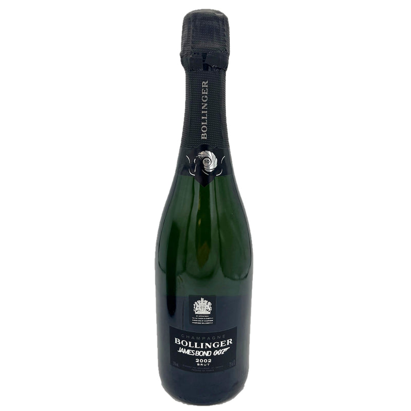Bollinger Skyfall 007 Limited Edition 2002 Champagne Three Bottle Case in Gift Pack