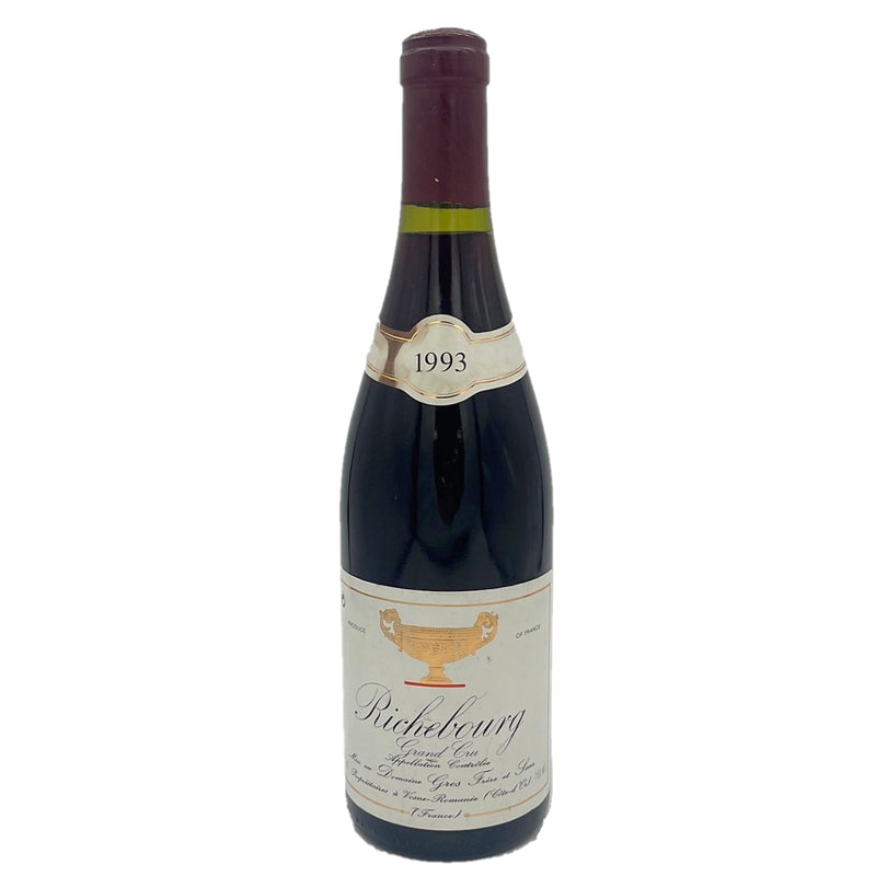 1993 Richebourg Grand Cru, Domaine Gros Frere & Soeur (stained label)