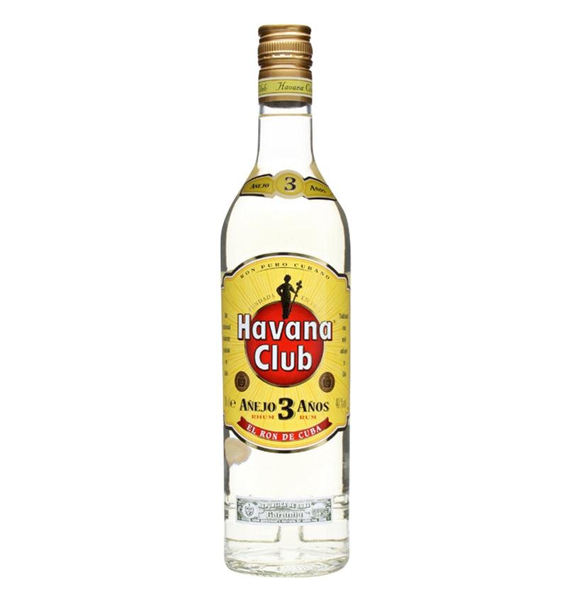 Havana Club 3 Anejo White Rum (70cl)