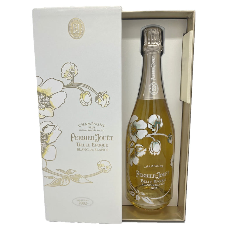 Perrier Jouet Belle Epoque Blanc de Blancs 2002, Champagne, 75cl (Gift Pack)