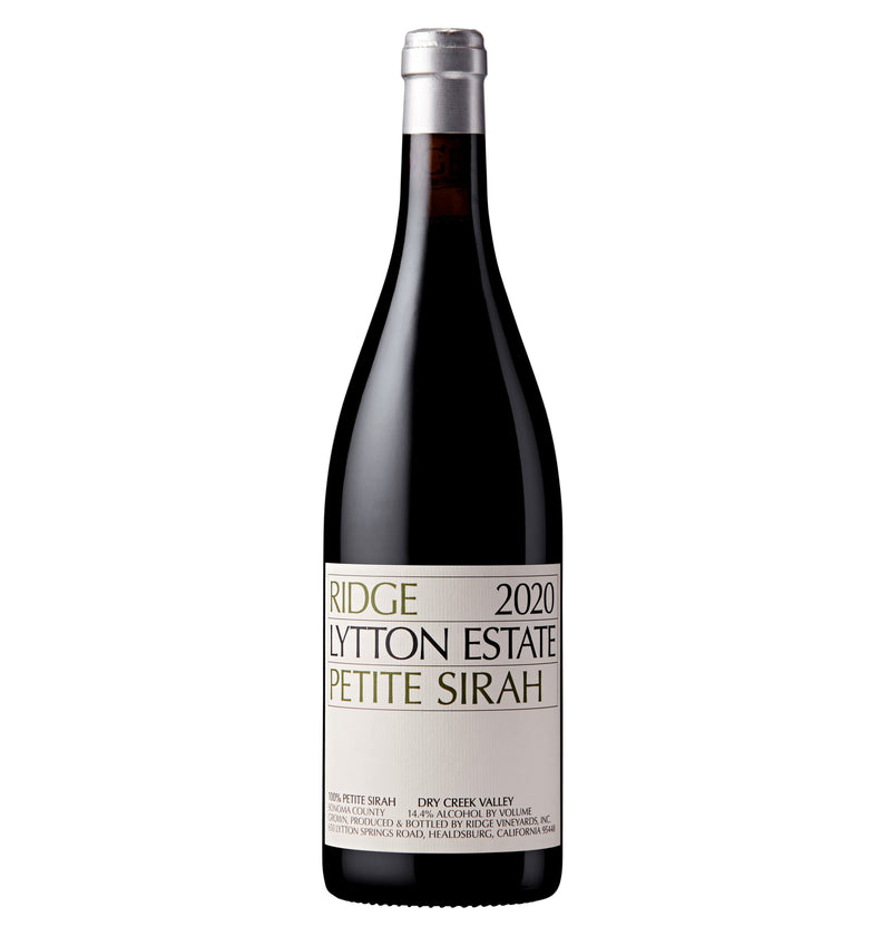 2020 Lytton Estate Petite Sirah, Ridge