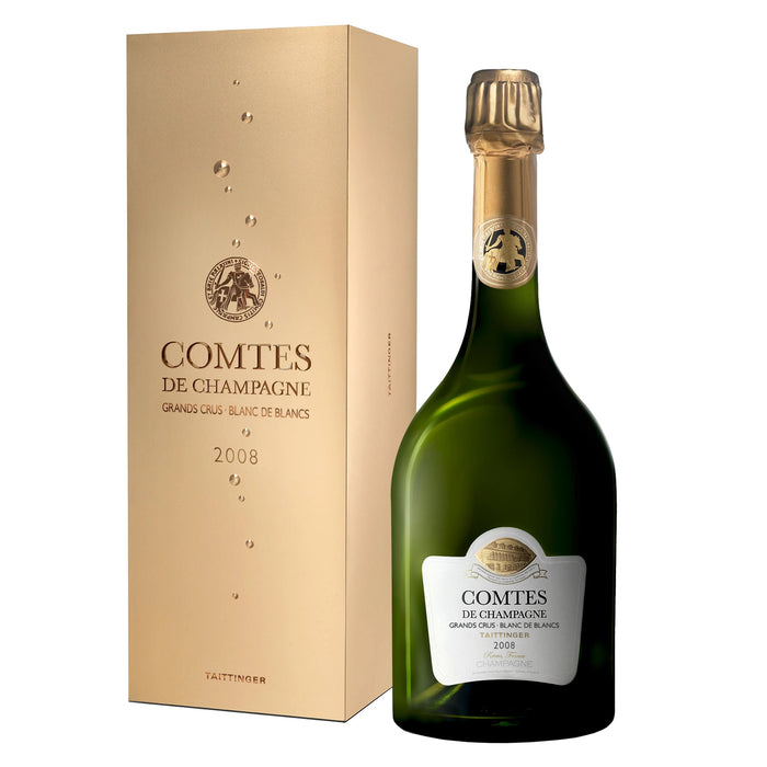 2008 Taittinger Comtes de Champagne Blanc de Blancs (Gift Pack)