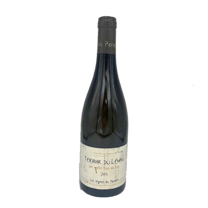 2015 Terroir du Leman Un Matin Face au Lac, Vignes de Paradis